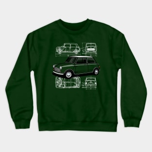 The classic small british car Crewneck Sweatshirt